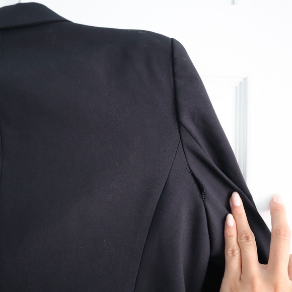 Calvin Klein Navy Button Blazer - Picture 14 of 16